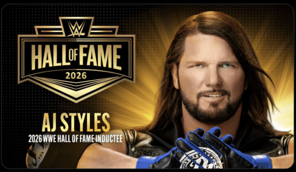 WWE Hall of Fame AJ Styles